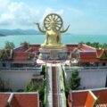 Big Buddha a Koh Samui vue aérienne