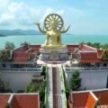 Big Buddha a Koh Samui vue aérienne