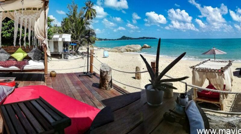 Terrasse de La Bohemia Beach Lounge a Lamai Beach