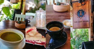 Banniere The Art Club restaurant vegetarien et vegan a Koh Samui
