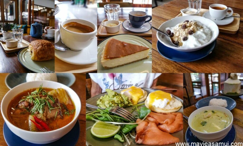 Café KOB de petit déjeuner et brunch a Koh Samui