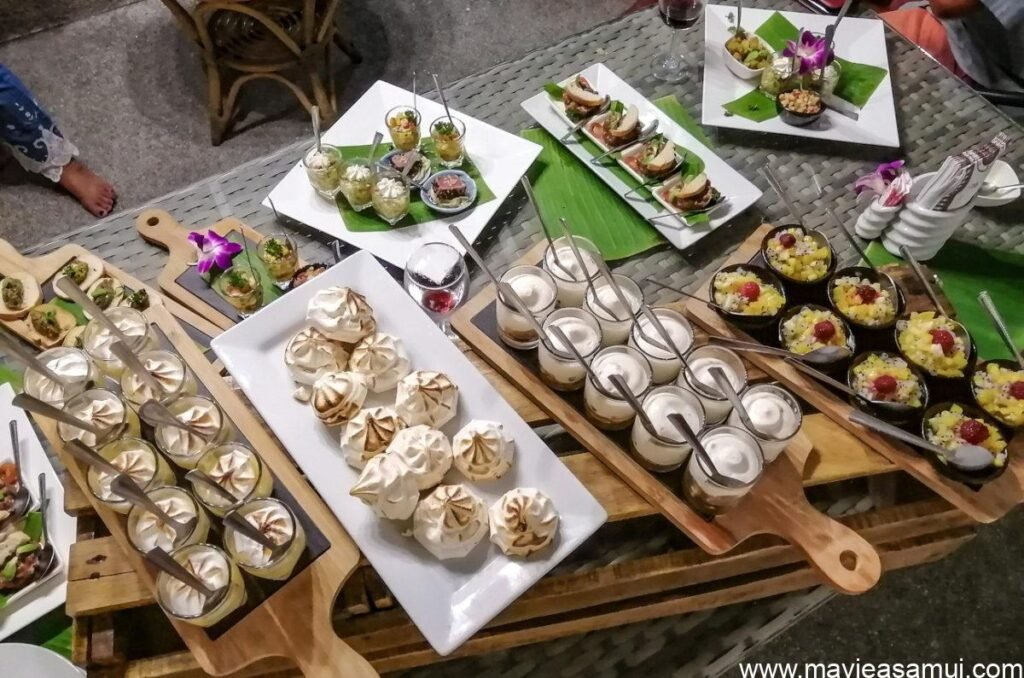 Buffet Traiteur Le Point G à Koh Samui