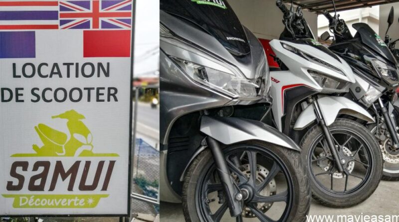 Location de scooters à Koh Samui, Samui Découverte