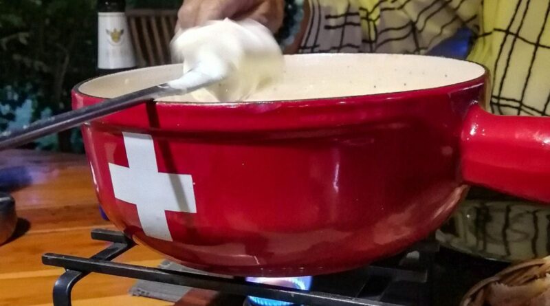Fondue aux 2 Fromages Suisses chez Pado à Koh Samui