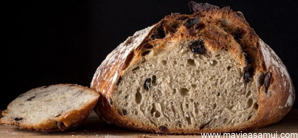 Pain croustillant de la boulangerie Pape Bakery a Lamai, Koh Samui