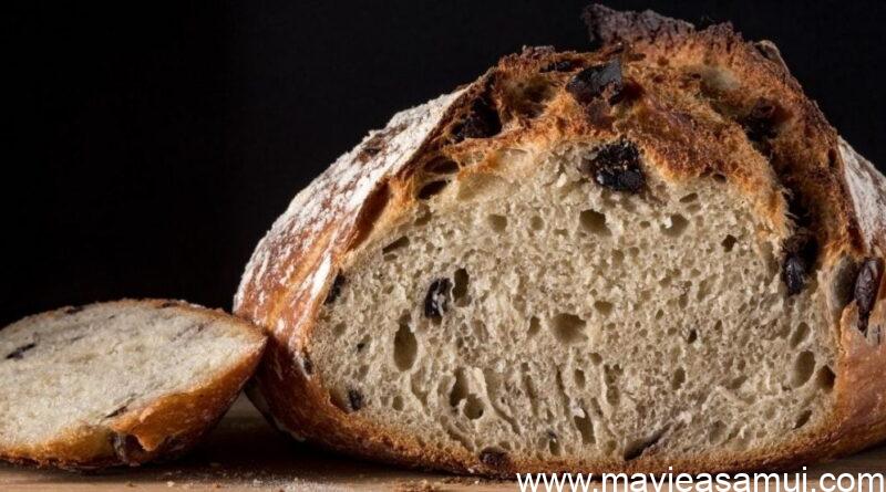 Pain croustillant de la boulangerie Pape Bakery a Lamai, Koh Samui