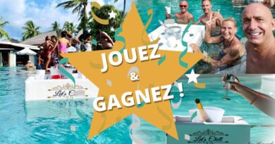 Jeu Concours Gratuit Ganez un Luxueux Bar Flottant N'Joy Pool Bar
