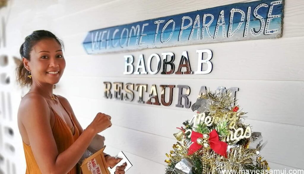 Indy du Baobab Restaurant sur Lamai Beach a Koh Samui