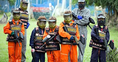 Equipe Samui Paintball Party