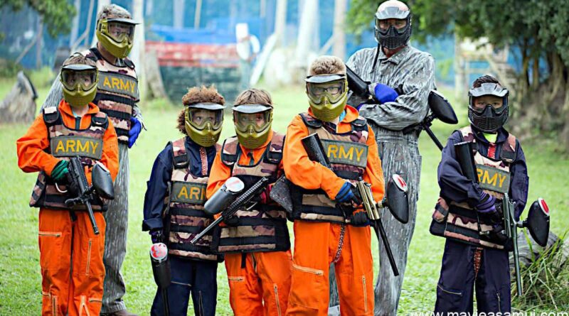 Equipe Samui Paintball Party