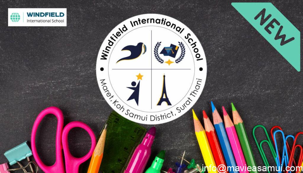 Ecole international Windfield, Lamai, Koh Samui, Thailande.