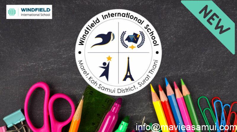 Ecole international Windfield, Lamai, Koh Samui, Thailande.
