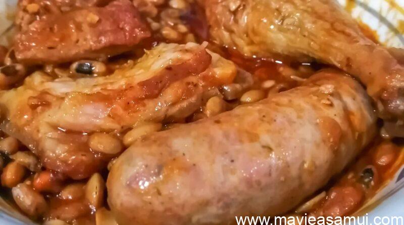 Cassoulet Royal che Le Petit Gourmand Samui à Lamai