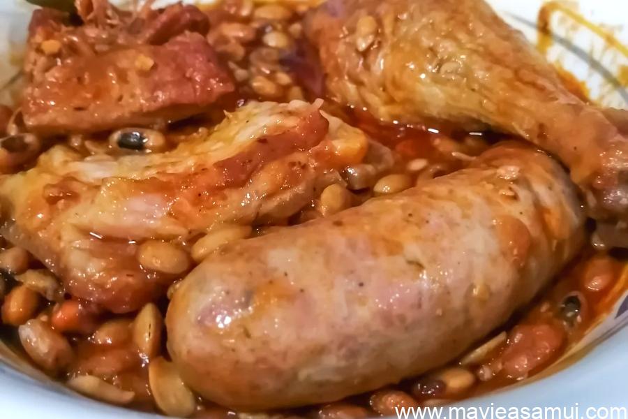 Cassoulet Royal che Le Petit Gourmand Samui à Lamai