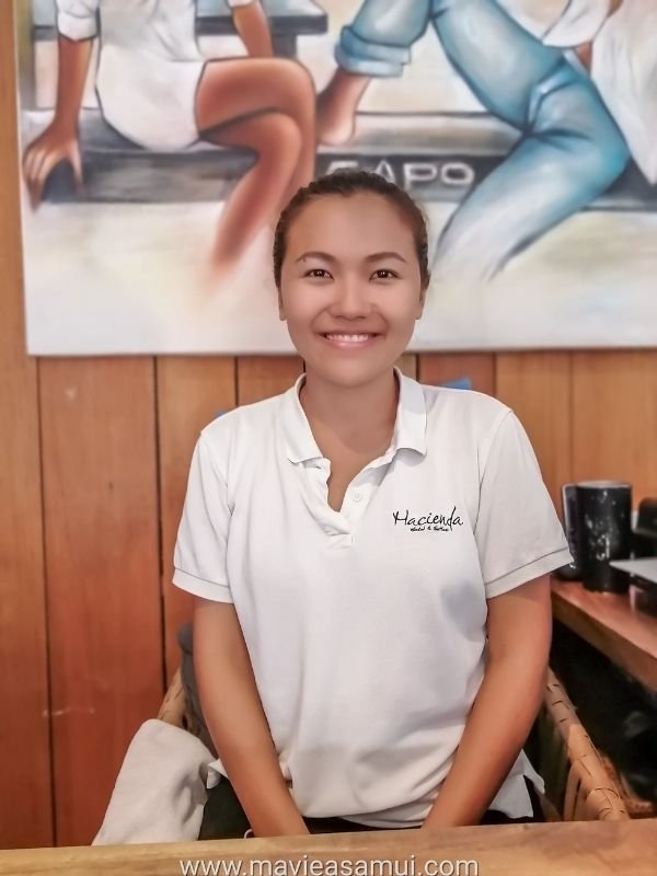 Da, Manager de l’hôtel Hacienda dans Fisherman's Village, Koh Samui