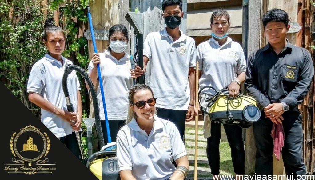 Luxury Cleaning Samui est un entreprise de nettoyage en profondeur pour les villas, les hôtels, les bureaux a Koh Samui, Thaïlande.