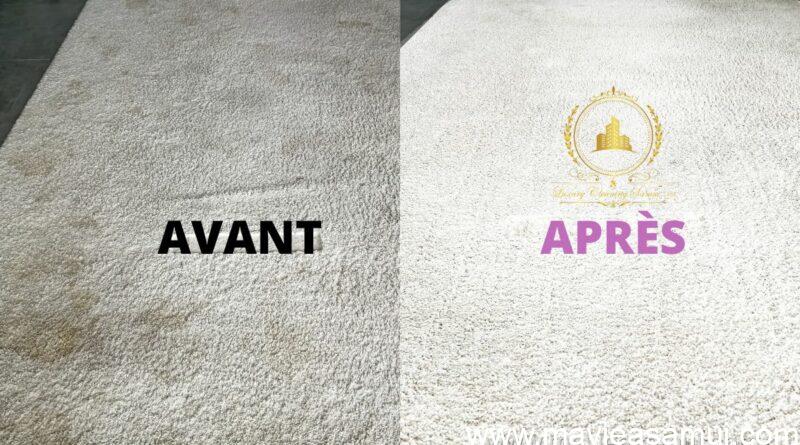 Nettoyage choc avant après des canapés, tapis, moquette par Luxury Cleaning Samui