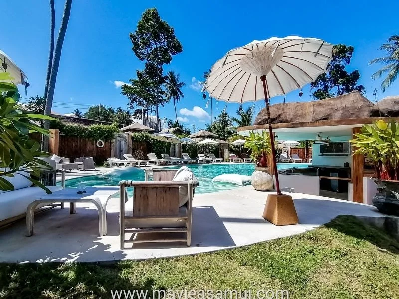 Luxury Cleaning Samui nettoyage en profondeur des villas et tentes de luxe chez Khwan Beach Resort a Koh Samui