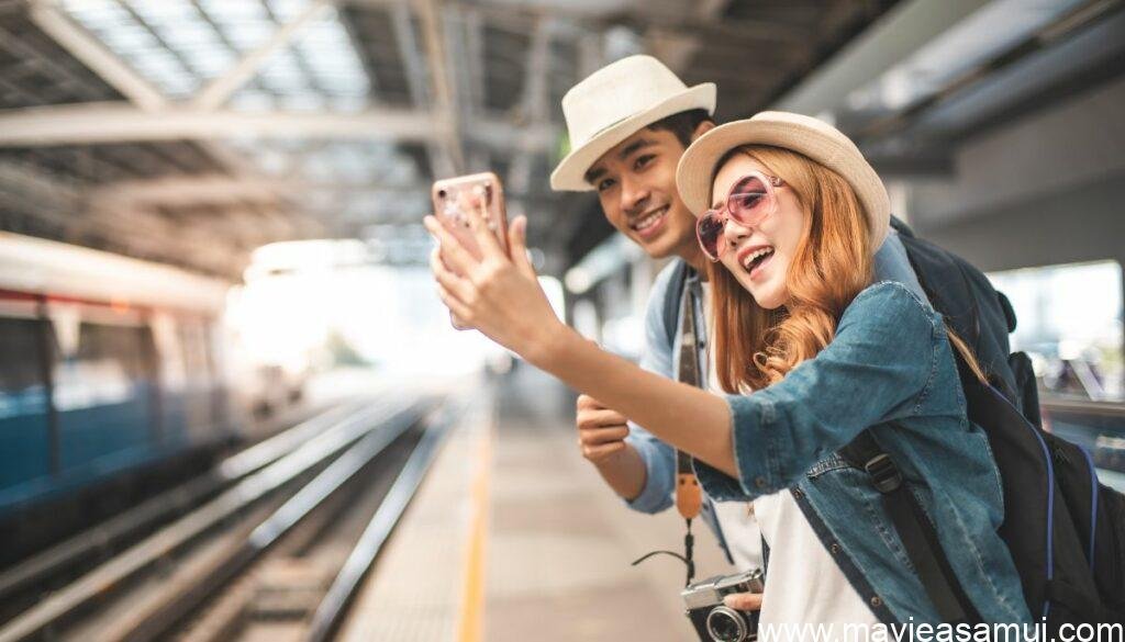 Les transports (horaires et tarifs) vers et depuis KOh Samui en Thailande, train, avion, bus, bateau par Ma Vie A Samui.
