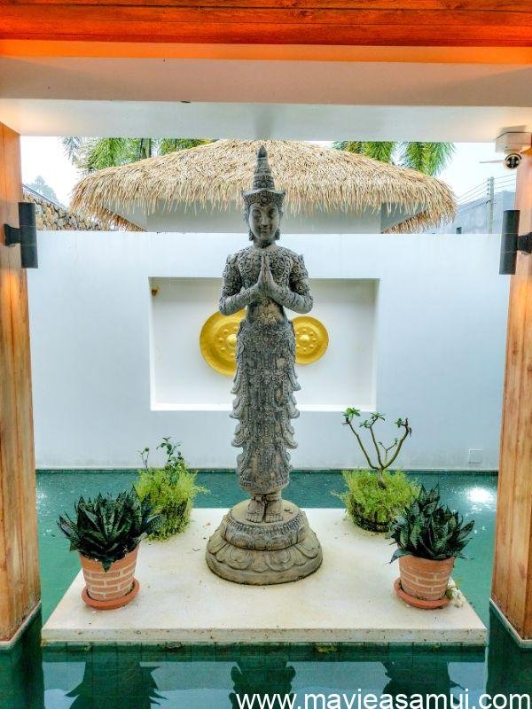 Location villa balinaise a Koh Samui avec des services VPI.