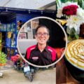 Café The Garage Life Coffee Shop à Maenam, Koh Samui, Thaïlande.