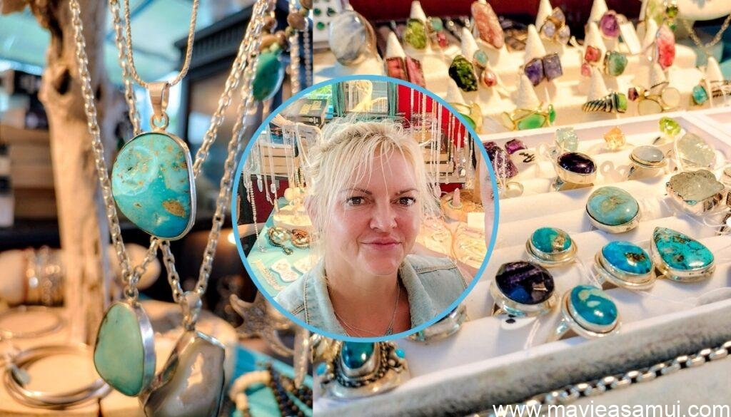 Delfina Jewerelly, Créatrice De Bijoux Holistiques Sur-Mesure à Koh Samui.