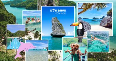Excursion au parc marin national d'Angthong dans le sud de la Thaïlande, près de Koh Samui, par Koh Samui Voyage.