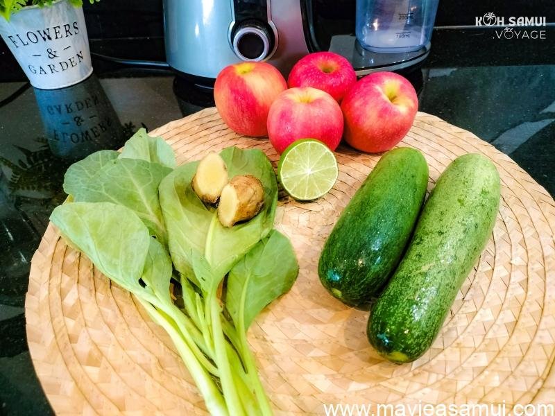 Fruits et légumes coupés pour faire un jus. Comment Améliorer Sa Santé Physique Et Mentale, Avec Coach Camille Naturopathe
