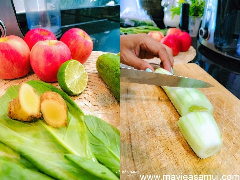 Fruits et légumes coupés pour faire un jus. Comment Améliorer Sa Santé Physique Et Mentale, Avec Coach Camille Naturopathe
