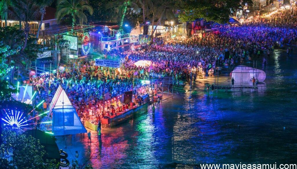 Transport vers la Full Moon Party depuis Koh Samui vers Koh Phangan, vente de billet.