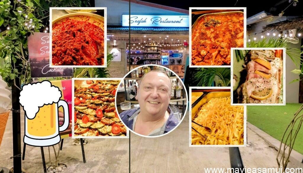 Bon Plan Sunset Buffet à Moins de 5€ Tous Les Jours, Koh Samui au Seafah restaurant