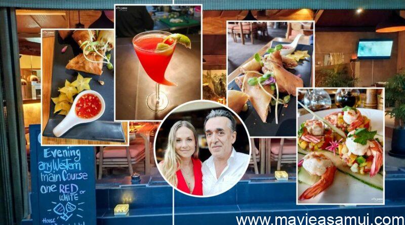 Restaurant Passa, cuisine raffinée gastronomique thaï et fusion à Maenam, Koh Samui, Thaïlande, dans le Khwan Beach Resort.