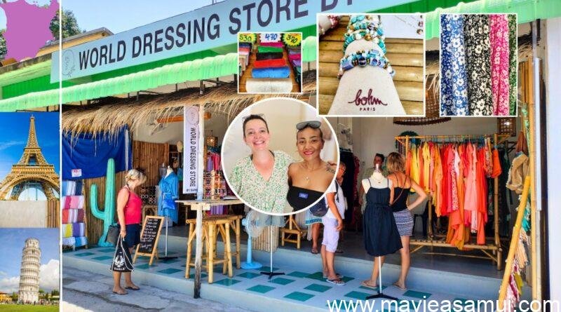 WDS World Dressing Store by Samui, boutique de mode dames avec des vêtements de France et d'Italie, de la maroquinerie et des bijoux français.