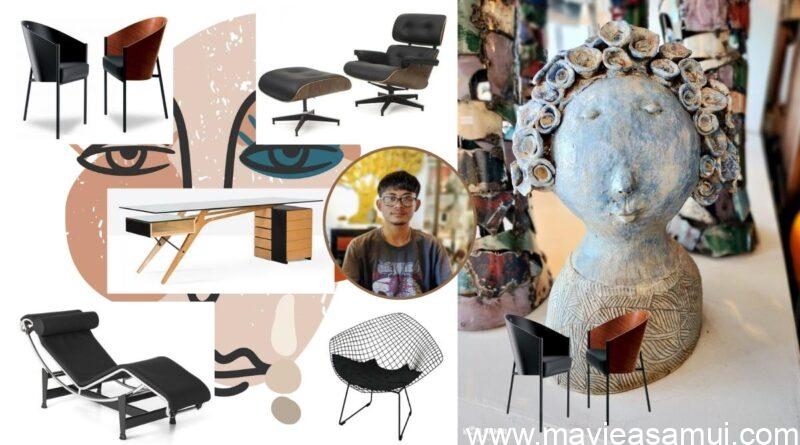 Kankaew Verjus Design, magasin de meubles contemporain a Koh Samui, Thaïlande. Cabinet d'architecte, de construction et d'immobilier.