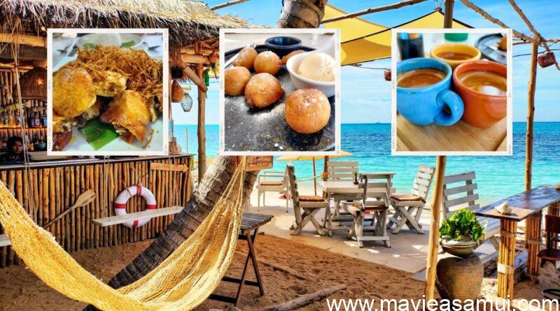 Restaurant Hug à Koh Samui, un restaurant thaï pittoresque dont la spécialité est le poulet rôti à la citronnelle croustillante, plage de Bang Po.