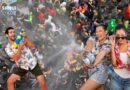 Songkran 2024 sur Lamai Beach à Koh Samui en Thaïlande du sud.
