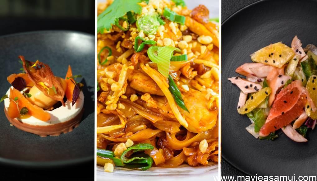 Guide Michelin Koh Samui, les premiers restaurants 2024 référencés.