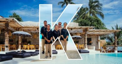 Karma beach Resort a Koh Samui, villas chics et beach club sur la plage de Bophut.