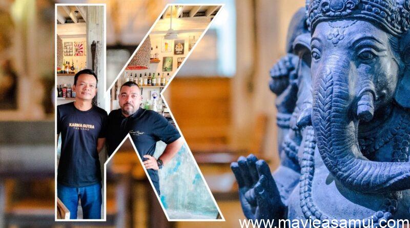 Karma Sutra Bar Restaurant de nuit et branché a Fisherman's Village, Bophut, Koh Samui, Thaïlande.