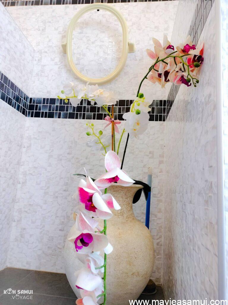 Détail salle de bain