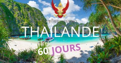 Depuis le lundi 15 juillet 2024 vous pouvez venir en Thaïlande comme touriste sans visa durant 60 jours au lieu de 30 jours précédemment.