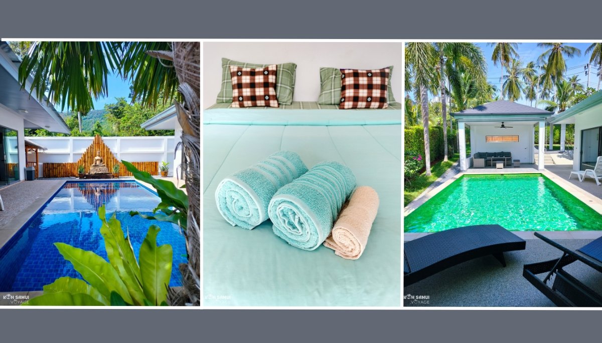 Immobilier Koh Samui : Location 1 villa et 1 Villa à Vendre